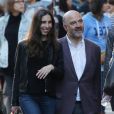 Exclusif - Pierre Moscovici et sa femme Anne-Michelle Bastéri dans le quartier de St Germain-des-prés à paris le 19 septembre 2015