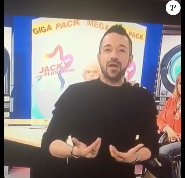 Phil Storm dans l'émission de Jacky sur IDF1, le 30 mars 2018.