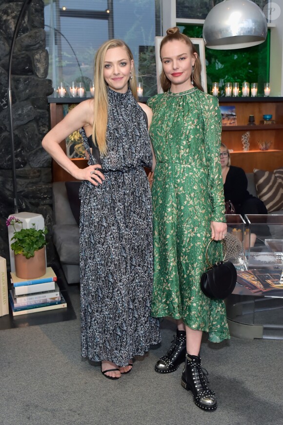Amanda Seyfried et Kate Bosworth - Lancement de la collection Conscious Exclusive 2018 de H&M. Los Angeles, le 5 avril 2018.