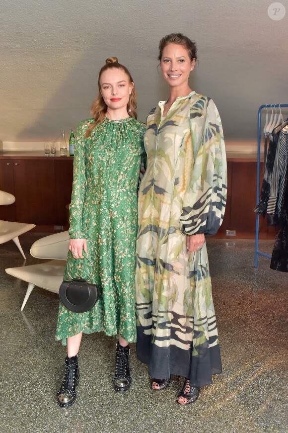 Kate Bosworth et Christy Turlington - Lancement de la collection Conscious Exclusive 2018 de H&M. Los Angeles, le 5 avril 2018.