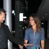 Brooke Burke Charvet est allée diner avec son mari David Charvet au restaurant Via Alloro à Los Angeles, le 22 mai 2017