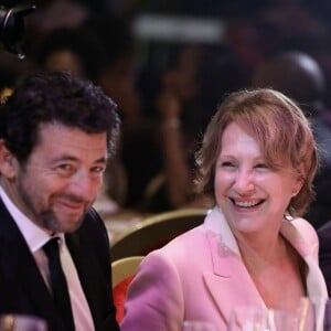 Exclusif - Patrick Bruel et Nathalie Baye lors du dîner de gala à l'occasion du 20e anniversaire de la fondation Children Of Africa au Palais des Congrès Sofitel Hôtel Ivoire à Abidjan, le 16 mars 2018. © Dominique Jacovides/Bestimage