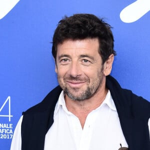 Patrick Bruel lors du photocall du film "Una Famiglia" lors du 74e Festival International du Film de Venise le 4 septembre 2017