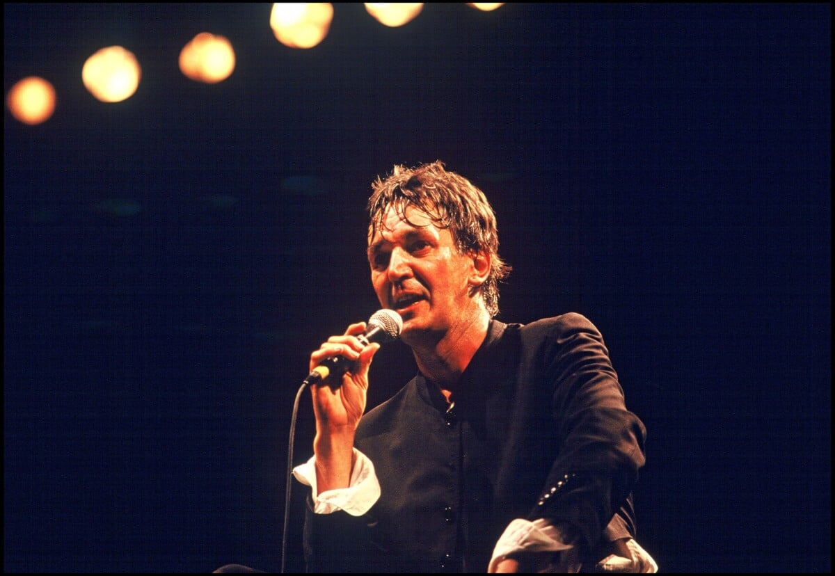 Photo Tirage Original - Jacques Higelin Et Alain Bashung, 1987