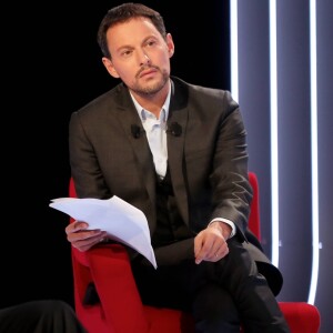 Exclusif - Enregistrement de l'émission en 2016 "Le Divan" présentée par Marc-Olivier Fogiel avec Jean-François Copé en invité, le 9 janvier 2016. Elle sera diffusée le 19 janvier 2016, sur France 3. © Dominique Jacovides/Bestimage