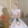 Kitty Spencer - Arrivées à la soirée "Dolce & Gabbana Alta Moda 2018 collection" au Metropolitan Opera House à New York le 8 avril 2018.
