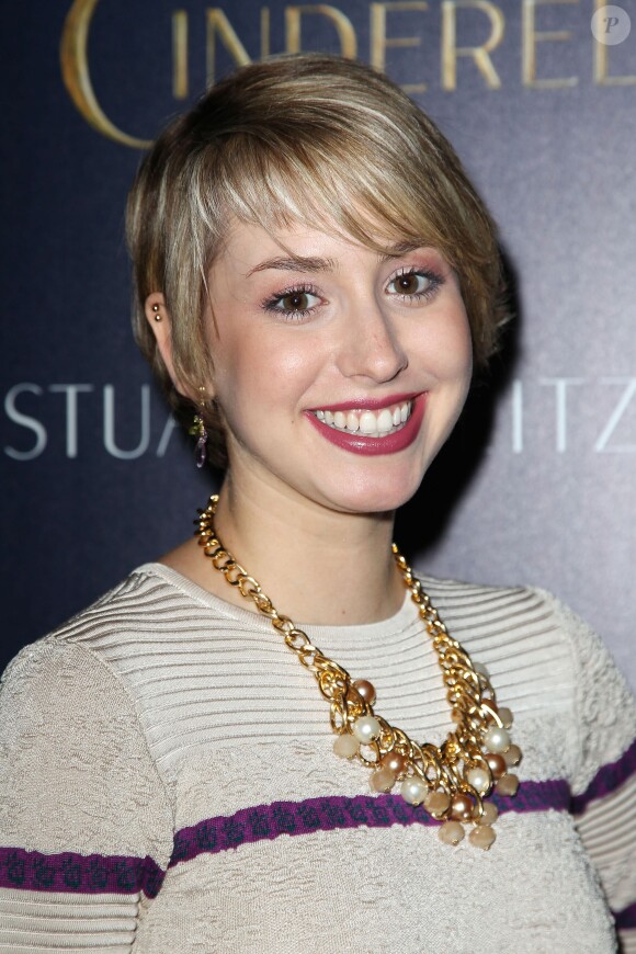 Jazmin Grace Grimaldi lors de l'avant-première de Cendrillon au Tribeca Grand Hotel à New York le 8 mars 2015.