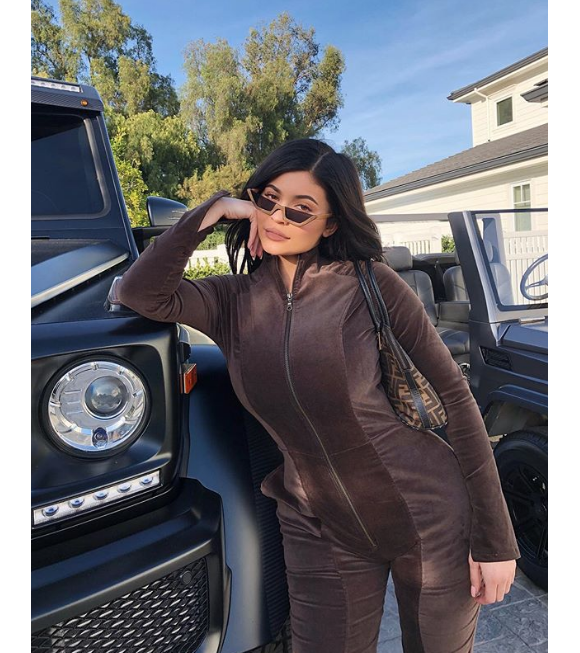 Kylie Jenner. Avril 2018.