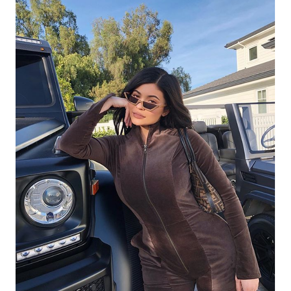 Kylie Jenner. Avril 2018.