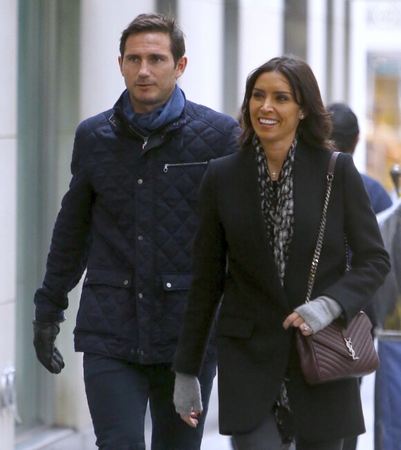 Frank Lampard et sa femme Christine en novembre 2015 à New York.