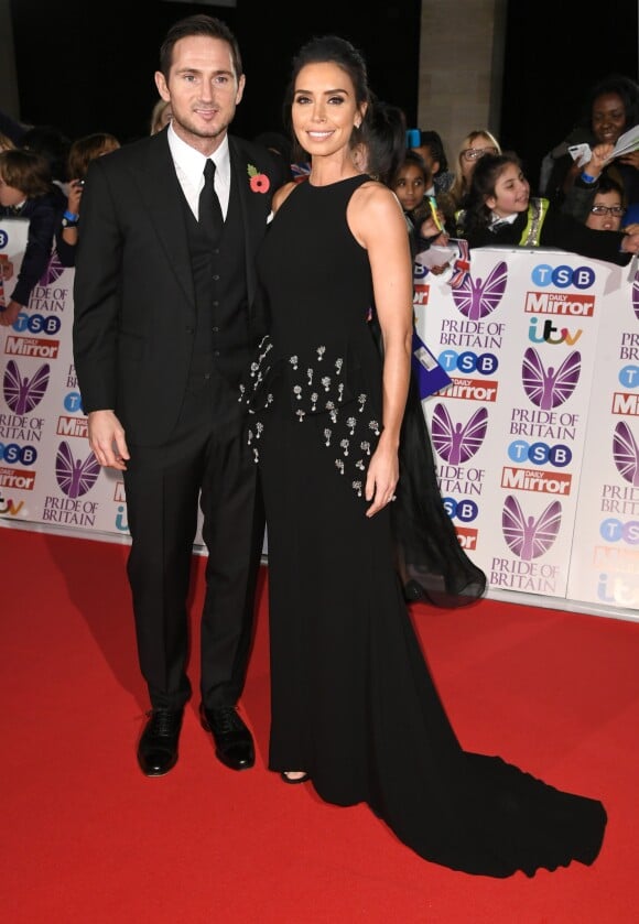 Frank Lampard et Christine Lampard à la cérémonie des Pride of Britain Awards 2017 à Londres le 30 octobre 2017