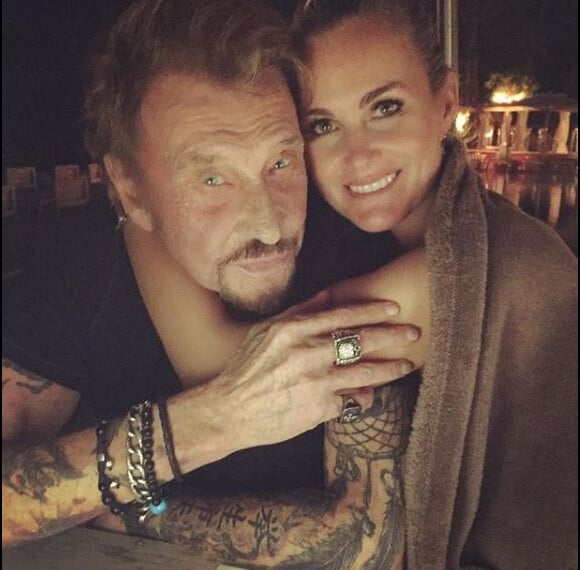 Laeticia et Johnny Hallyday sur Instagram le 15 juin 2017.