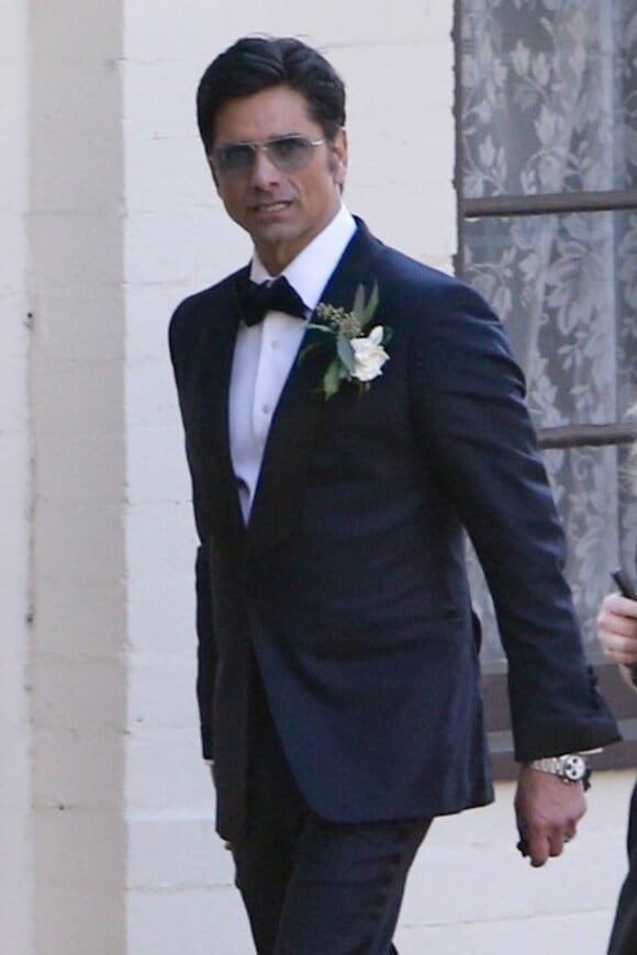 Exclusif - Mariage de John Stamos et de Caitlin McHugh à Studio City le 3 février 2018.