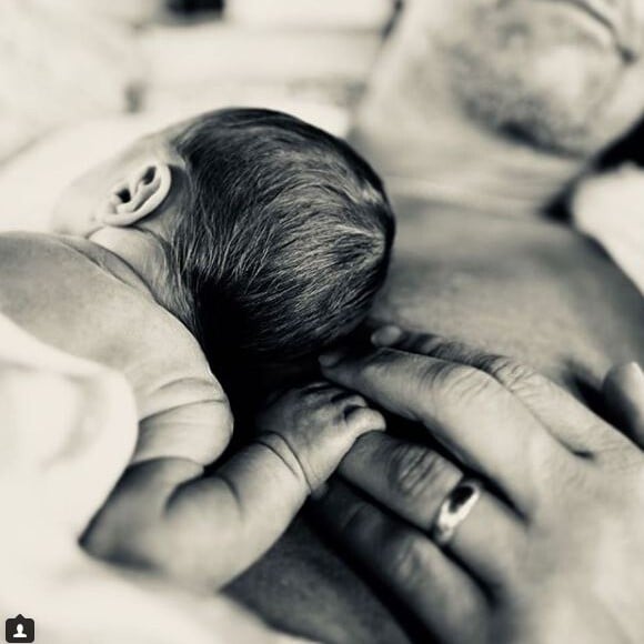 John Stamos annonce la naissance de son fils Billy sur Instagram, le 16 avril 2018.