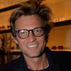 Exclusif - Laurent Delahousse - Lancement de la marque de lunettes "Nathalie Blanc" au restaurant "Ma Cocotte" à Saint-Ouen le 24 septembre 2015.