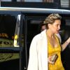 Kate Hudson - Les célébrités arrivent à une soirée qui est censé être le mariage de Gwyneth Paltrow et de son fiancé Brad Falchuk à Los Angeles le 14 avril 2018.