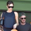 David Beckham, Victoria Beckham - La famille Beckham assiste à la finale homme de l'Open de tennis de Miami le 1er avril 2018.