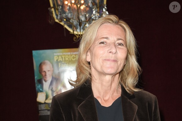 Claire Chazal - Générale du spectacle "Patrick et ses fantômes" au Casino de Paris, le 17 avril 2018. © Coadic Guirec/Bestimage