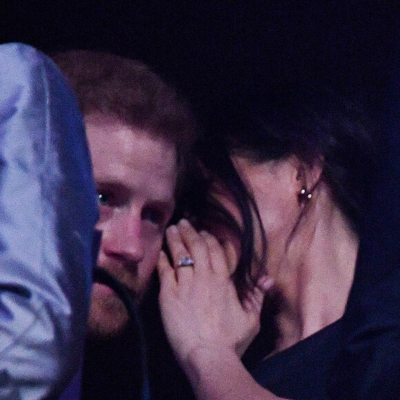 Le prince Harry et Meghan Markle - Concert au théâtre Royal Albert Hall à l'occasion du 92e anniversaire de la reine Elizabeth II d'Angleterre à Londres le 21 avril 2018.