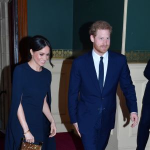 Le prince Harry et Meghan Markle - Concert au théâtre Royal Albert Hall à l'occasion du 92e anniversaire de la reine Elizabeth II d'Angleterre à Londres le 21 avril 2018.