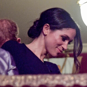 Meghan Markle - Concert au théâtre Royal Albert Hall à l'occasion du 92e anniversaire de la reine Elizabeth II d'Angleterre à Londres le 21 avril 2018.