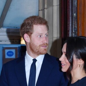 Le prince Harry et Meghan Markle - Concert au théâtre Royal Albert Hall à l'occasion du 92e anniversaire de la reine Elizabeth II d'Angleterre à Londres le 21 avril 2018.