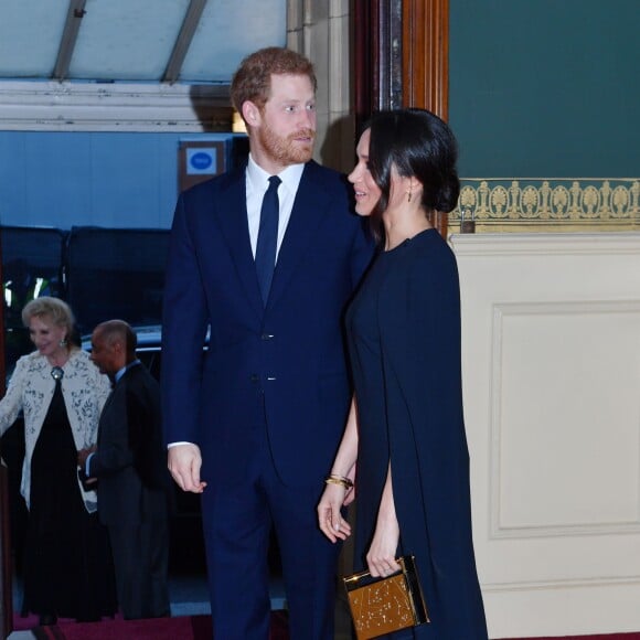 Le prince Harry et Meghan Markle - Concert au théâtre Royal Albert Hall à l'occasion du 92e anniversaire de la reine Elizabeth II d'Angleterre à Londres le 21 avril 2018.