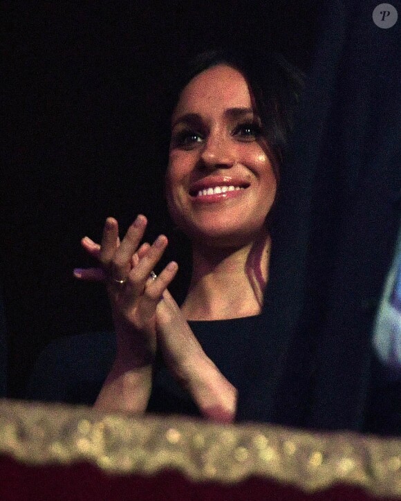 Meghan Markle - Concert au théâtre Royal Albert Hall à l'occasion du 92e anniversaire de la reine Elizabeth II d'Angleterre à Londres le 21 avril 2018.