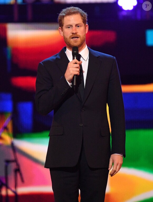 Prince Harry - Concert au théâtre Royal Albert Hall à l'occasion du 92e anniversaire de la reine Elizabeth II d'Angleterre à Londres le 21 avril 2018.