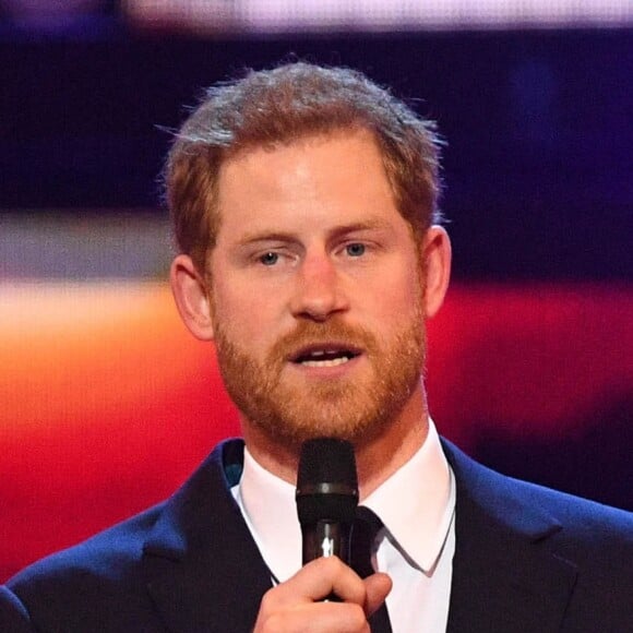 Prince Harry - Concert au théâtre Royal Albert Hall à l'occasion du 92e anniversaire de la reine Elizabeth II d'Angleterre à Londres le 21 avril 2018.