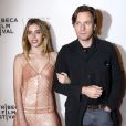 Ewan McGregor et sa fille Clara à l'avant-première de " Zoe " au Tribeca Film Festival à New York, le 21 avril 2018.