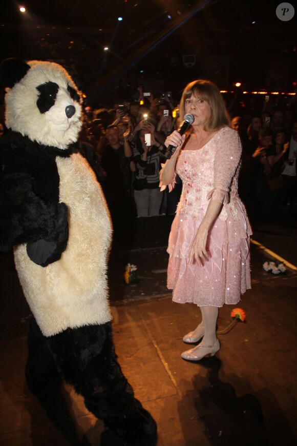 Exclusif - Chantal Goya lors de la soirée "La Nuit des Follivores fête ses 20 ans" organisé par Phoenix Party Productions et La Nuit Des Follivores/Crazyvores au Pavillon Champs Elysées à Paris, France, le 18 mars 2017. © Philippe Baldini/Bestimage