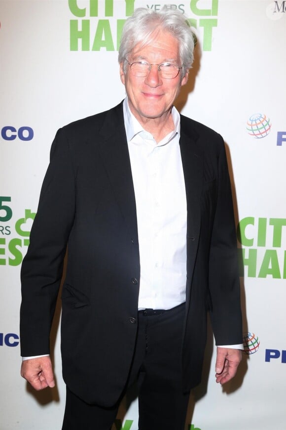 Richard Gere au 35e gala annuel City Harvest à New York, le 24 avril 2018