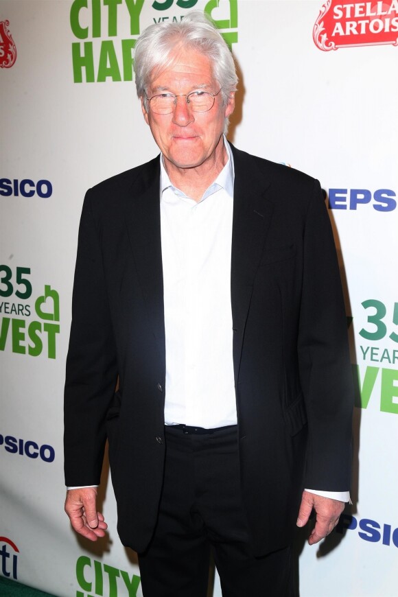 Richard Gere au 35e gala annuel City Harvest à New York, le 24 avril 2018