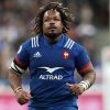 Mathieu Bastareaud lors du match des Six Nations opposant la France à l'Angleterre au Stade de France le 10 mars 2018.