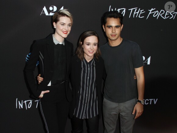 Evan Rachel Wood, Max Minghella, Ellen Page - Première de "Into The Forest" au cinéma Arcligh à Hollywood, Californie, le 22 juin 2016.  Into The Forest Premiere held at The Arclight Cinemas in Hollywood, California, USA on June 22, 2016.22/06/2016 - Hollywood
