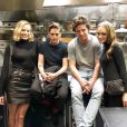 Lily-Rose Depp, Margot Robbie et Kristen Stewart : trois nouvelles clientes VIP pour Jean Imbert dans son restaurant parisien L'Acajou, ce 3 mai 2018.