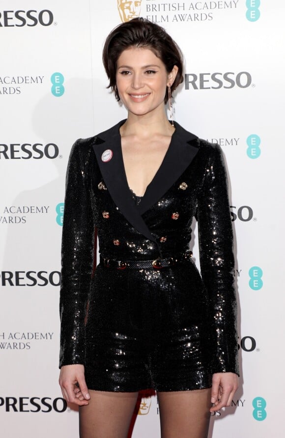 Gemma Arterton - Les célébrités posent lors du photocall du "British Academy Film Awards" à Londres le 17 février 2018.