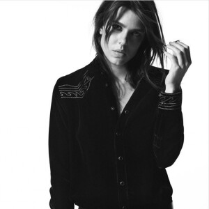 Charlotte Casiraghi pose pour la nouvelle campagne Saint Laurent Paris, automne 2018.