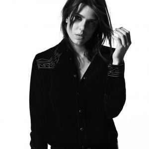 Charlotte Casiraghi pose pour la nouvelle campagne Saint Laurent Paris, automne 2018.