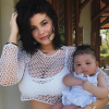Kylie Jenner et sa fille Stormi. Mai 2018.