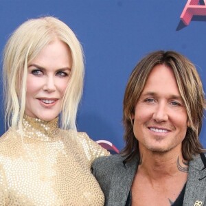 Nicole Kidman et son mari Keith Urban - 53ème cérémonie des "Academy of Country Music Awards" à la MGM Grand Garden Arena à Las Vegas, le 15 avril 2018.