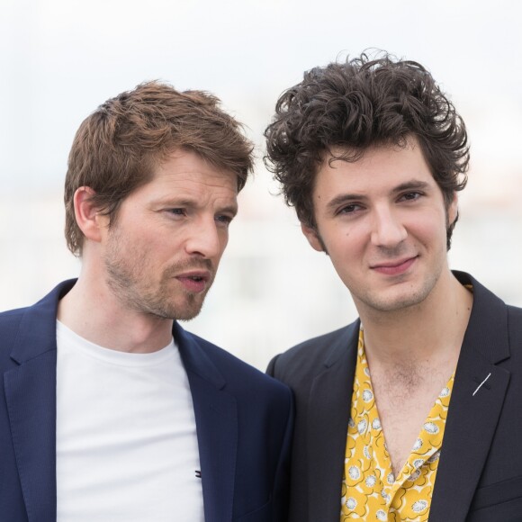 Vincent Lacoste, Pierre Deladonchamps lors du photocall du film « Plaire, aimer et courir vite » au 71ème Festival International du Film de Cannes, le 11 mai 2018. © Borde / Jacovides / Moreau / Bestimage