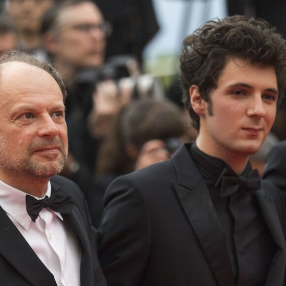 Denis Podalydès, Vincent Lacoste (Habillé en Dior Homme) - Montée des marches du film « Plaire, aimer et courir vite » lors du 71ème Festival International du Film de Cannes. Le 10 mai 2018 © Borde-Jacovides-Moreau/Bestimage