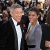 Vincent Cassel et Tina Kunakey lors de la montée des marches de 'Girls Of The Sun (Les Filles Du Soleil)' au Festival de Cannes, le 12 mai 2018.