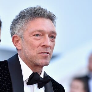 Vincent Cassel et Tina Kunakey lors de la montée des marches de 'Girls Of The Sun (Les Filles Du Soleil)' au Festival de Cannes, le 12 mai 2018.