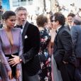 Vincent Cassel et sa fiancée Tina Kunakey - Montée des marches du film " Les Filles du Soleil " lors du 71ème Festival International du Film de Cannes. Le 12 mai 2018 © Borde-Jacovides-Moreau/Bestimage