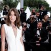 Carla Bruni Sarkozy (Robe Dior Haute-Couture) - Montée des marches du film "Le Grand Bain" lors du 71ème Festival International du Film de Cannes. Le 13 mai 2018 © Borde-Jacovides-Moreau/Bestimage