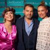 Laetitia Mendes, Clovis Cornillac et Lilou Fogli - Dans le cadre du 6e jour du 71e Festival de Cannes, la Suite Sandra & Co a dédié sa soirée à l'association Geneticancer, première et unique association de lutte contre les cancers génétiques et/ou d'origine héréditaire, créée en janvier 2016 par Laetitia Mendes. Le 13 mai 2018