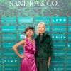 Laetitia Mendes et Anne de Champigneul - Dans le cadre du 6e jour du 71e Festival de Cannes, la Suite Sandra & Co a dédié sa soirée à l'association Geneticancer, première et unique association de lutte contre les cancers génétiques et/ou d'origine héréditaire, créée en janvier 2016 par Laetitia Mendes. Le 13 mai 2018